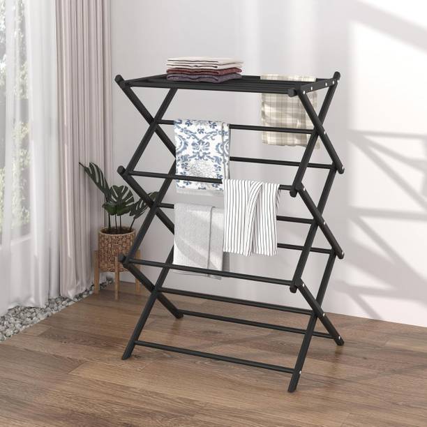 ZMGQMB Steel Floor Cloth Dryer Stand Steel Floor Cloth Dryer Stand