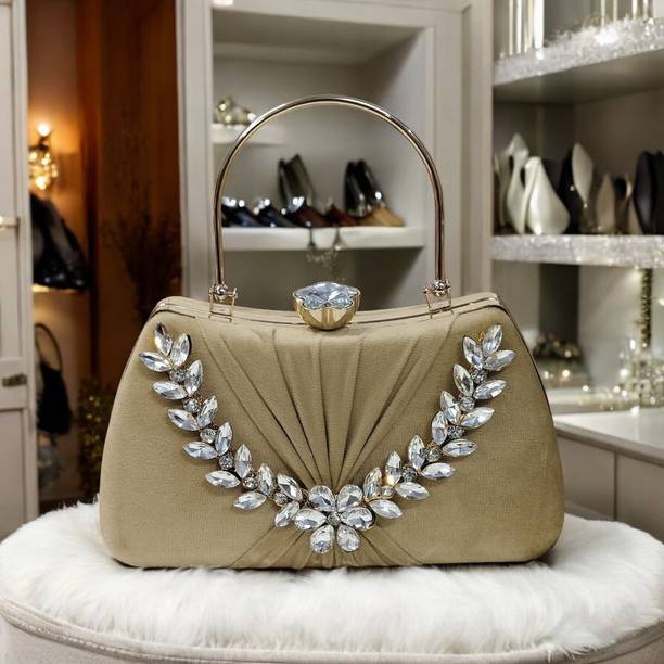 Party Beige  Clutch