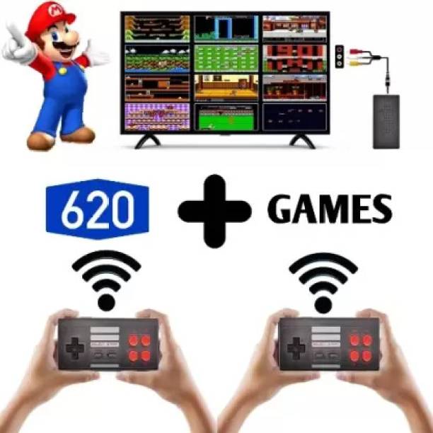 Wireless Game Box ( 600 Games in Built) AV-Out TV Video Game Players Limited Edition