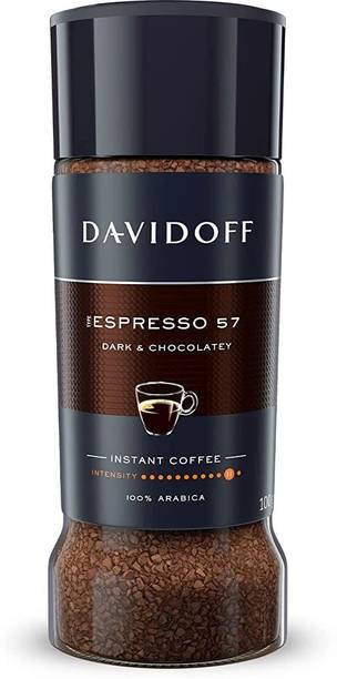 Davidoff Café Espresso 57 Intense Instant Ground Coffee Jar, 100 g Instant Coffee