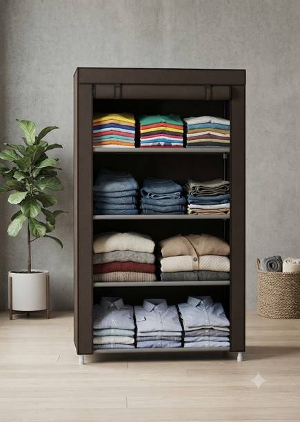 Attache Carbon Steel Collapsible Wardrobe
