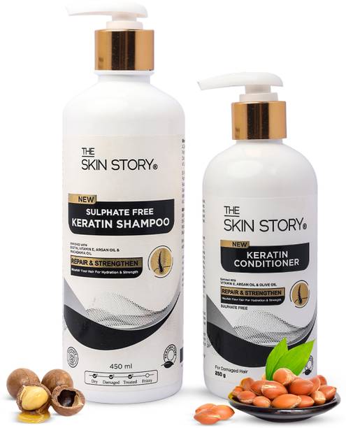 The Skin Story Sulphate Free Hair Care Kit (Shampoo + Conditioner)