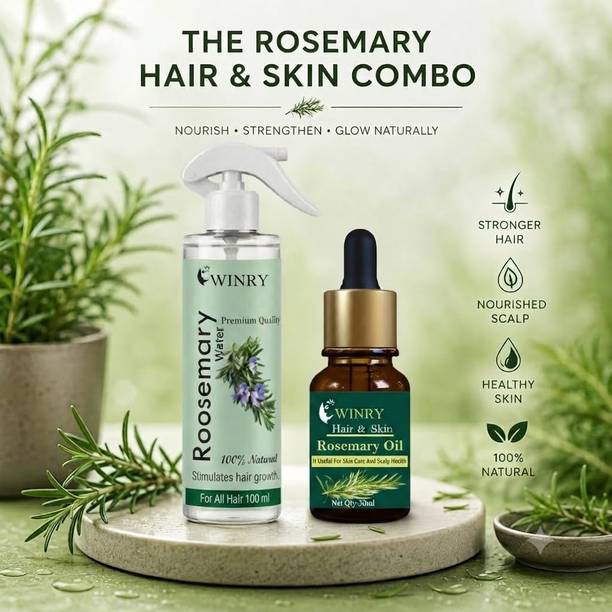 winry Hair Nourishment Combo for Hair Growth, Scalp Hydration & Hair Repair