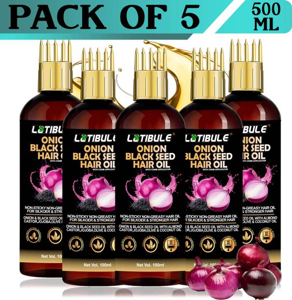 Latibule Red onion Hair Oil Non Sticky, Non Greasy and ...