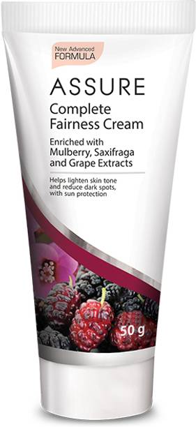 ASSURE Complete Fairness Cream Enriched With Mulberry & Grape Extracts-Pack of 2