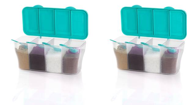 OFFYX Plastic Tea Coffee & Sugar Container  - 1800 ml