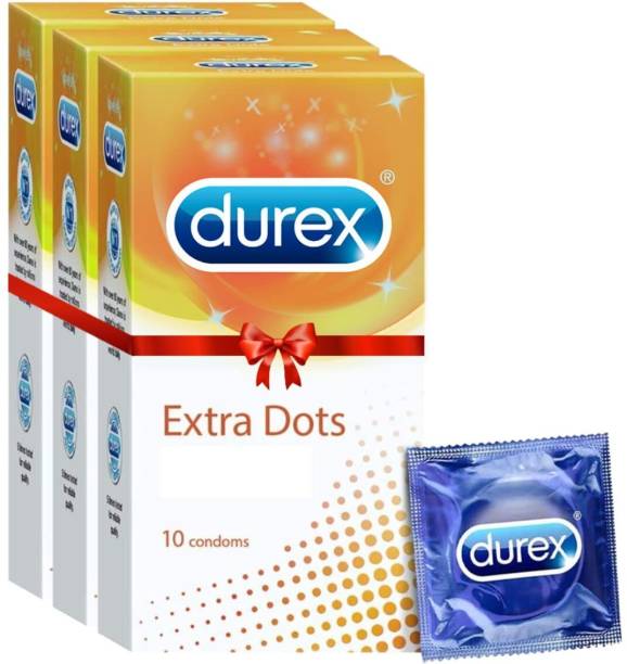 DUREX Extra Dots for Extra stimulation Condom