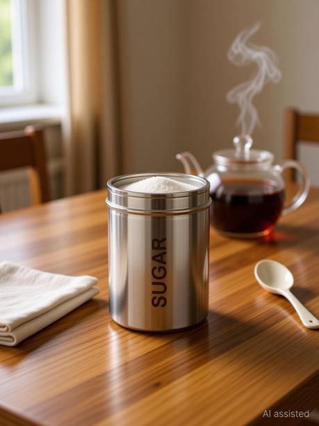 ECOLEX Stainless Steel Tea Coffee & Sugar Container - ...