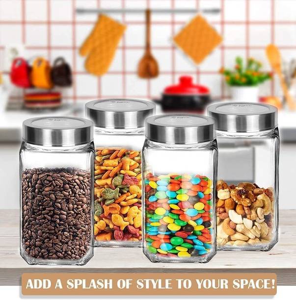 Alexa Glass Grocery Container  - 1000 ml