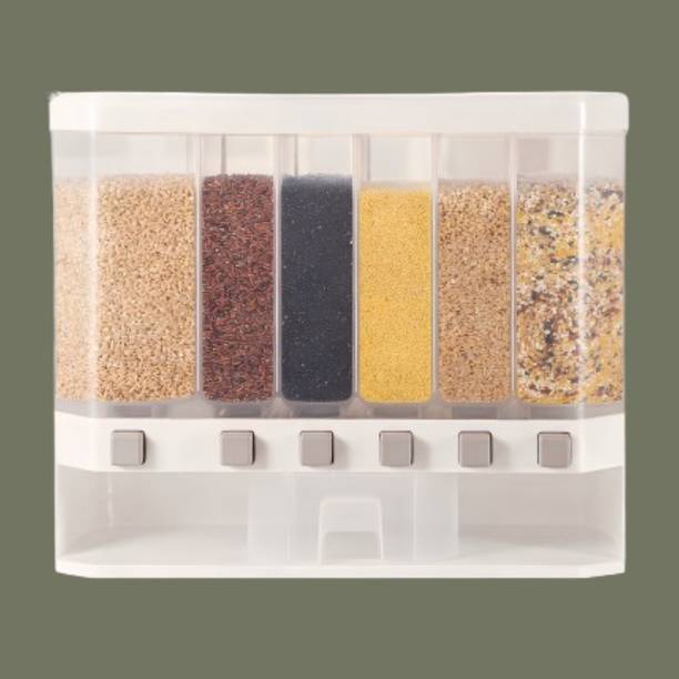 GANDIV Plastic Grocery Container  - 2000 ml
