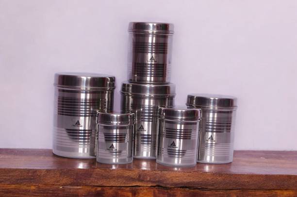 Tactware Silver Tea Coffee & Sugar Container  - 1250 ml, 1000 ml, 800 ml, 500 ml, 350 ml, 200 ml