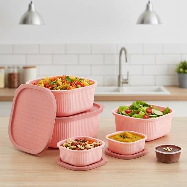 JIGSHTIAL Plastic Bread Container  - 3050 ml, 1900 ml, 1100 ml, 590 ml, 290 ml