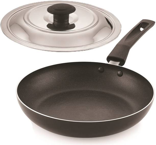 HM EVOTEK Fry Pan 23 cm diameter with Lid 1.5 L capacity