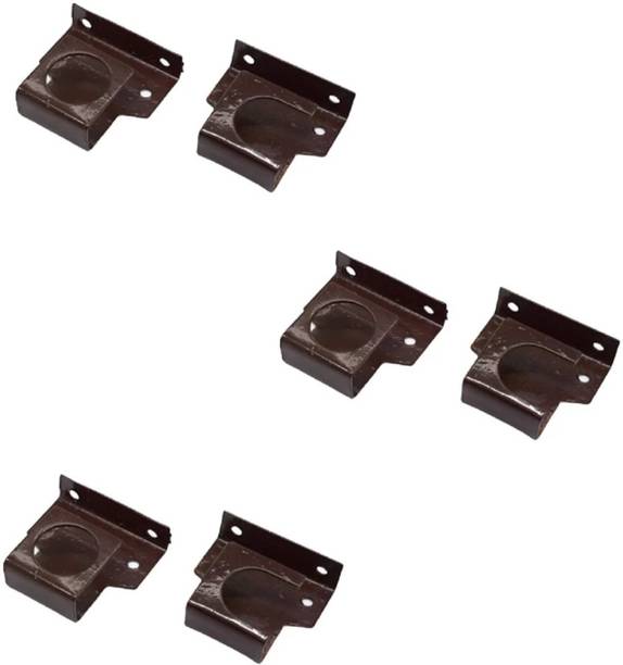 Brown Curtain Rods, Curtain Hooks, Curtain Rings, Rod Rail Bracket, Curtain Knobs
