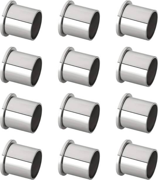 G-laxy Silver Curtain Knobs, Rod Rail Bracket, Curtain Rods Metal