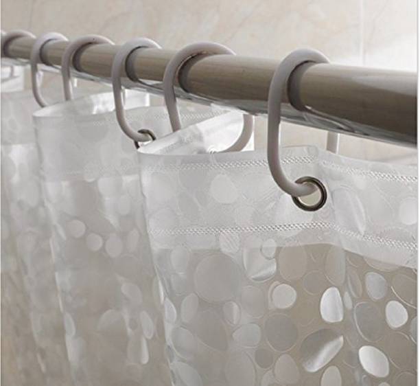 CASA FURNISHING 271 cm (9 ft) PVC Long Door Curtain Single Curtain