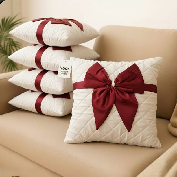 NoorLiving Satin Cushions & Pillows Cover