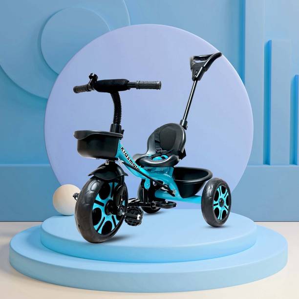 Kidsmate Junior 2.0 Kids Tricycle With Parental Control, Storage Basket, 10 T (inch) Road Cycle