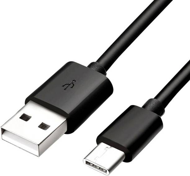 Accessories At Cost USB Type C Cable 18 A 1 m 18W/27W Fast Charging Cable USB Type C - 3.1 Amp (Support Fast Charging & Data Sync)