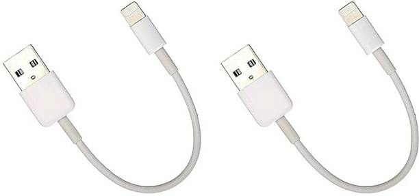 PARANDIV Lightning Cable 2.4 A 0.3 m Buy 1 Get 1 Free Orignal Branded Fast Charging High Quality Power Bank cable