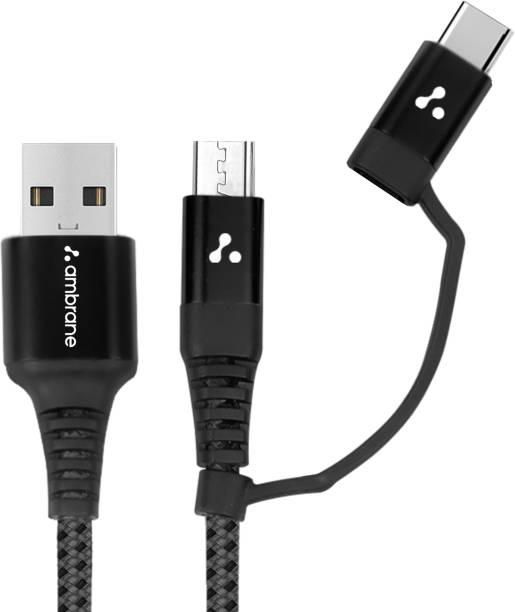 Ambrane USB Type C Cable 3 A 1.5 m ABDC-10