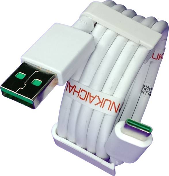 NUKAICHAU USB Type C Cable 6.5 A 1.49 m Copper Braiding oppo a52 data cable