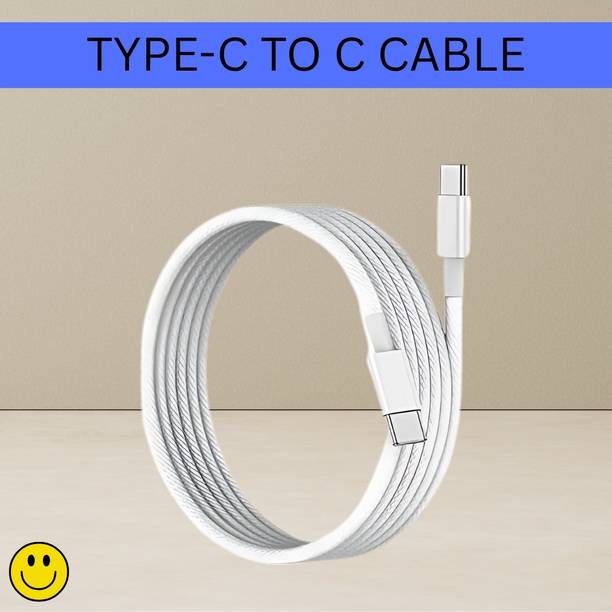 SACRO Type C 1 m Type C To Type C Charging Cable For Type C All Mobile Other Type C DiviceQ395