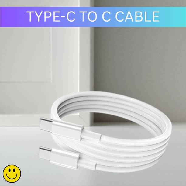 SACRO Type C 1 m Type C To Type C Charging Cable For Type C All Mobile Other Type C DiviceW50