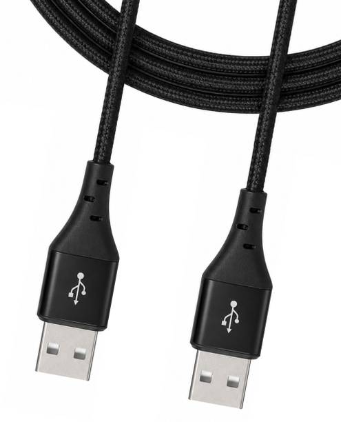 Sulania Reversible USB 2.0 2.4 A 1.5 m Braided Universal USB A to USB A Braided Connectivity Cable