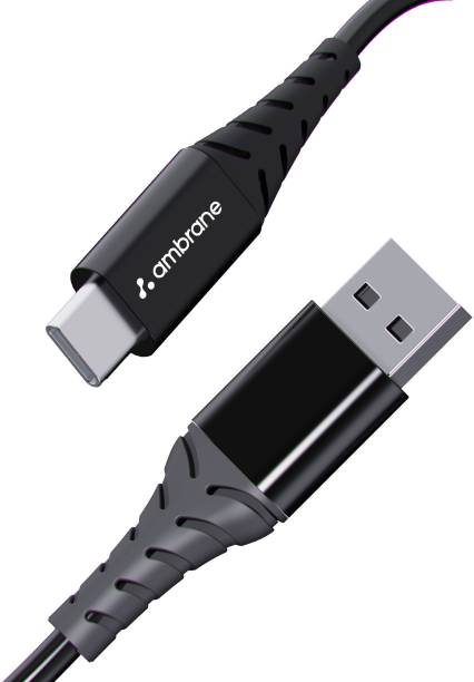 Ambrane USB Type C Cable 3 A 1 m ACT-10 Plus
