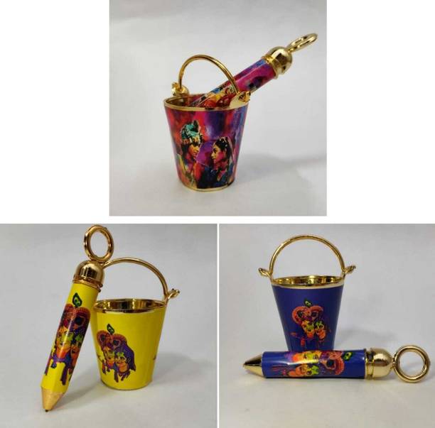 Any Fashion Holi Special pichkari & Bucket Combo for Holi/Laddu Gopal Deity Ornament