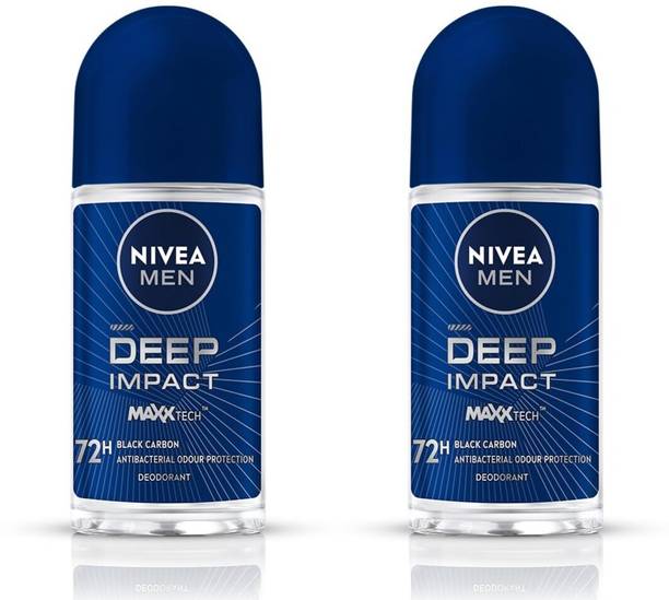 NIVEA MEN Deep Impact Freshness Deodorant Roll-on Deodorant Roll-on  -  For Men