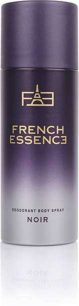 फ्रेंच एसेंस Luxury Noir Deo Body Spray With Long Lasting Fragrance  -  पुरुषों के लिए