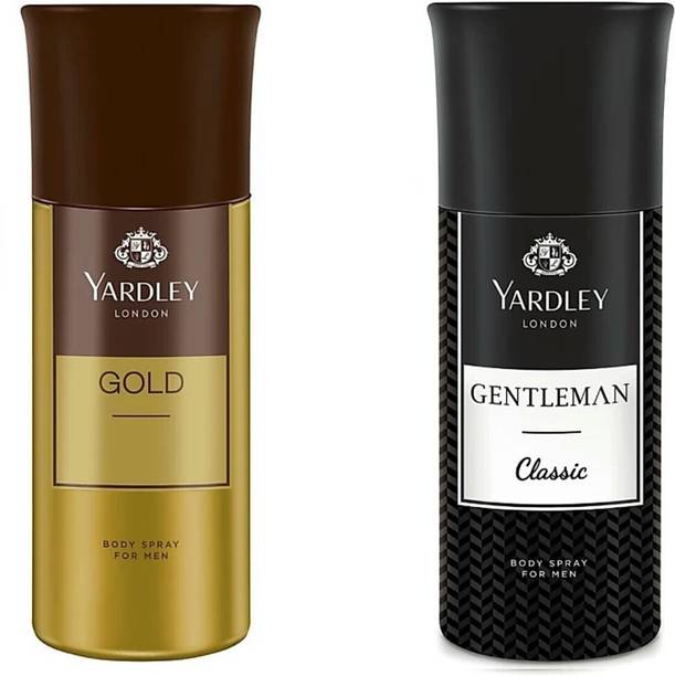Yardley London GOLD AND GENTLEMAN CLASSIC Deodorant Spray  -  For Men
