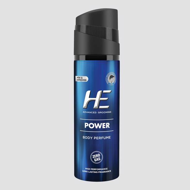 HE Power|Smell Fresh|Feel Fresh|Bold Energetic Irrestible Perfume Body Spray  -  For Men