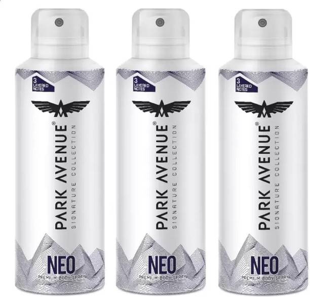 PARK AVENUE Neo Deodorant Spray For Men 150 Ml Pack Of 3 Deodorant Spray  -  For Men
