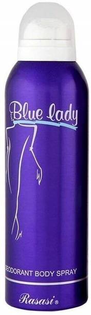 RASASI blue lady deo pack of 1 Body Spray  -  For Women