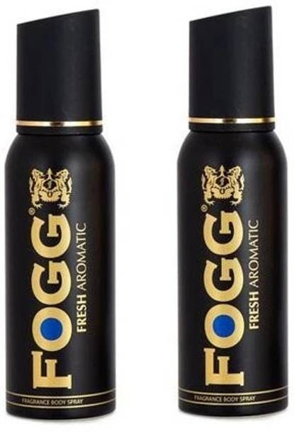 FOGG Fresh Aromatic No Gas Perfume Body Spray - For Men