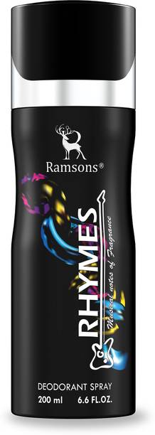 RAMSONS RHYMES Musical Notes of Fragrance Deodorant Spray  -  For Men & Women