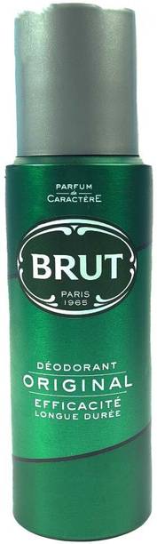 ब्रूट Original Deodorant for Men Long Lasting Robust Fragrance 200ml  -  पुरुषों और महिलाओं के लिए