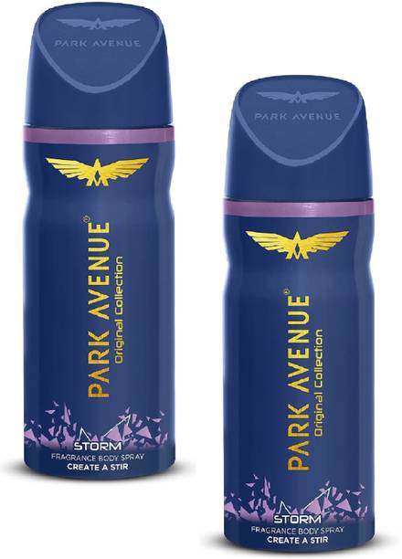 PARK AVENUE STORM DEODORANT FOR MEN, 150ML COMBO OF 2 Deodorant S