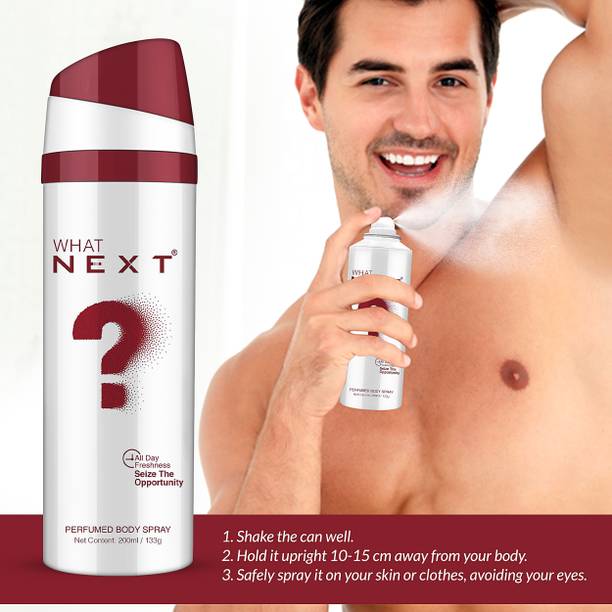 NEXT What? Perfumed Body Spray Deodorant Spray  -  For Men & Women