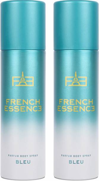 फ्रेंच एसेंस Bleu No Gas Long Lasting Fragrance (120ml Each)  -  पुरुषों के लिए