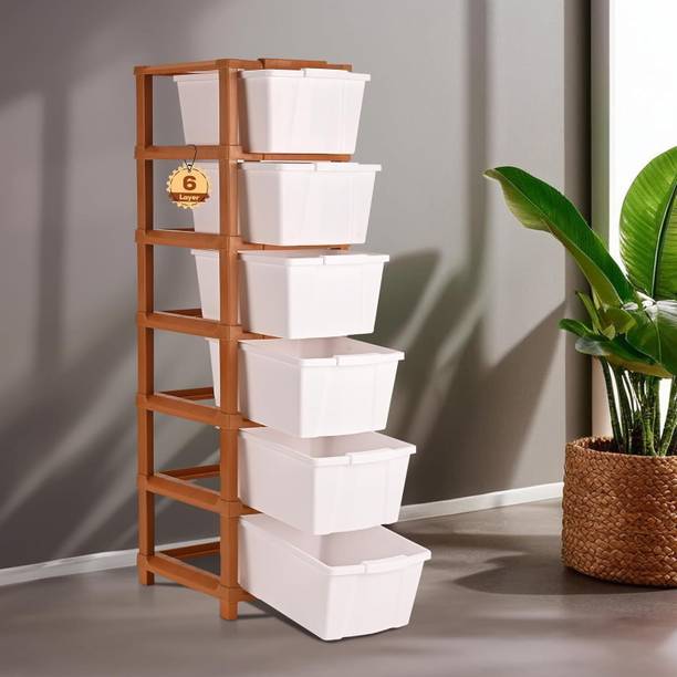 AK10ZONE 6 Compartments Plastic Modular Drawer