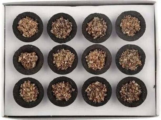 Crazyy Shop Pure Natural Fragrance Hawan Loban Dhoop Cups Combo Pack Of 12 Pcs Dhoop Cups Guggul Dhoop