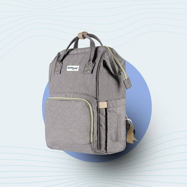BUMTUM Baby Diaper Bag For Mothers Spacious Waterproof Backpack With Multiple Pockets Mothers Maternity Bags for Travel Diaper Backpack