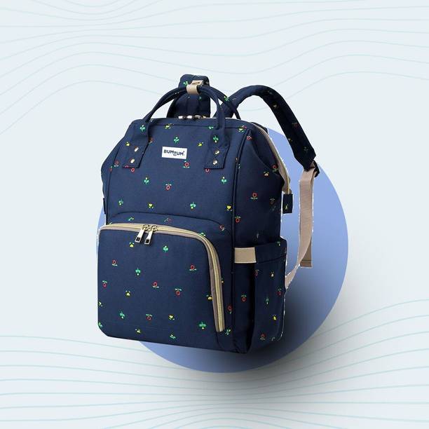 BUMTUM Baby Diaper Bag For Mothers Spacious Waterproof Backpack With Multiple Pockets Mothers Maternity Bags for Travel Diaper Backpack