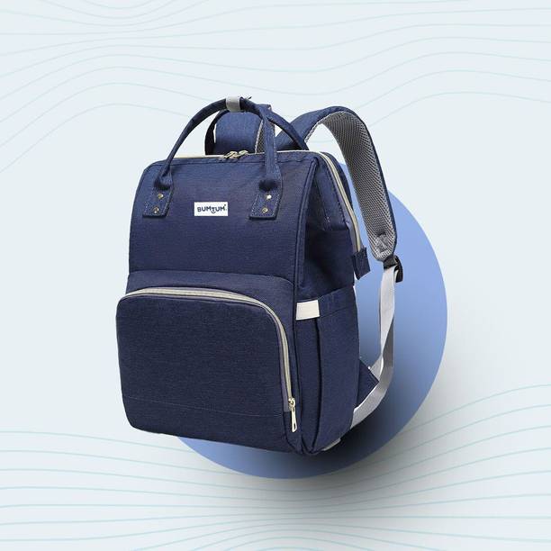 BUMTUM Baby Diaper Bag For Mothers Spacious Waterproof Backpack With Multiple Pockets Mothers Maternity Bags for Travel Diaper Backpack