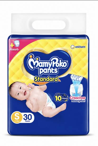 MamyPoko Standard Small Size 74 Diapers Pant Diapers - S