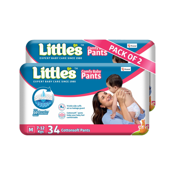Little's Comfy Baby Pant Diapers - M